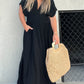 Promotion exceptionnelle : 50 % de réduction 💗 Nouvelle robe longue tendance à fente, pour un look décontracté