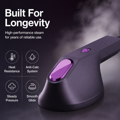 👔✨ Fer à repasser vapeur portable – compact, défroisse efficacement, idéal pour les voyages !