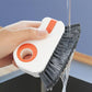 🧹🚪 Brosse nettoyante détachable pour rainures de fenêtres et portes – Plastique durable, tête lavable, compacte, délogez poussière et saletés des recoins inaccessibles du salon à la voiture 🧼💨