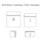 ✨【Sacs à linge en filet multi-tailles - Simplifiez votre journée de lessive】✨