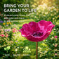 💝Cadeaux Fête des Mères 2026 à -58%🎁🐦 Piquet de jardin en métal fait main avec fleurs – Bain d'oiseaux et décoration extérieure pour les amoureux de la nature 🌸