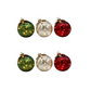 💥DERNIER JOUR DE PROMOTION – 49 % DE RÉDUCTION ⏰ PLUS DE 50 000 VENTES ! 🎅 Décorations de Noël en verre pour table 【Lot de 3】 🔔🎁✨