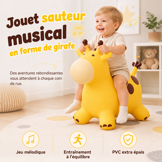Girafe Sauteuse pour Enfants