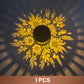 🏆Meilleure vente en Europe🎁 Lampe murale solaire Mandala pour extérieur, projecteur de lumière pour clôture de jardin, décoration d'ambiance pour terrasse