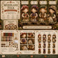 💕Offre spéciale : 50 % de réduction ❤️‍🔥Collection Tiny Worlds – Kits de patchwork à faire soi-même