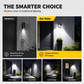 💡 Lampe murale solaire à détecteur de mouvement 100 LED – Éclairage extérieur lumineux