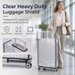 🛡️✨ PROMO FLASH : 50% DE RÉDUCTION ! Housse de Valise Transparente en PVC Épais – Protection Haute Résistance & Imperméable, Fermeture Velcro Rapide & Roues Libres for un Voyage Serein avec un Bagage Toujours Impeccable ✨