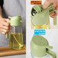 📢📢50% DE RÉDUCTION !! ⏰ Pulvérisateur Huile 2-en-1 Verre – 600 ml – Large Ouverture & Anti-Goutte for Cuisine