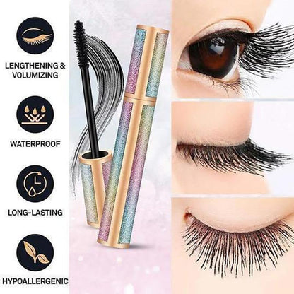 4D Vivid Galaxy Mascara Allongeant Épais en Fibre de Soie Imperméable