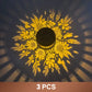 🏆Meilleure vente en Europe🎁 Lampe murale solaire Mandala pour extérieur, projecteur de lumière pour clôture de jardin, décoration d'ambiance pour terrasse