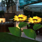 ☀️Lampes de jardin solaires LED en forme de tournesol