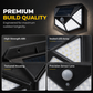💡 Lampe murale solaire à détecteur de mouvement 100 LED – Éclairage extérieur lumineux