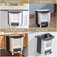 🚀😍Obtenez 5 rouleaux de sacs poubelle gratuitement🗑️Poubelle pliable pour armoires de cuisine✨