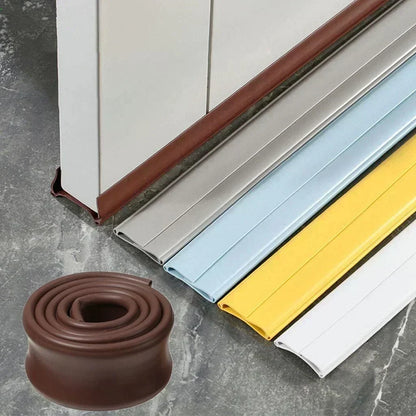 ❄️Summerfresh 50% OFF!🚪Slide-On Under-Door Draught Excluder – 96cm Cut-to-Fit PVC Door Bottom Seal