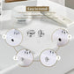 Bouchon de vidange pour lavabo, lot de 4, rond, anneau de remplacement pour trop‑plein, accessoire pour salle de bain et cuisine