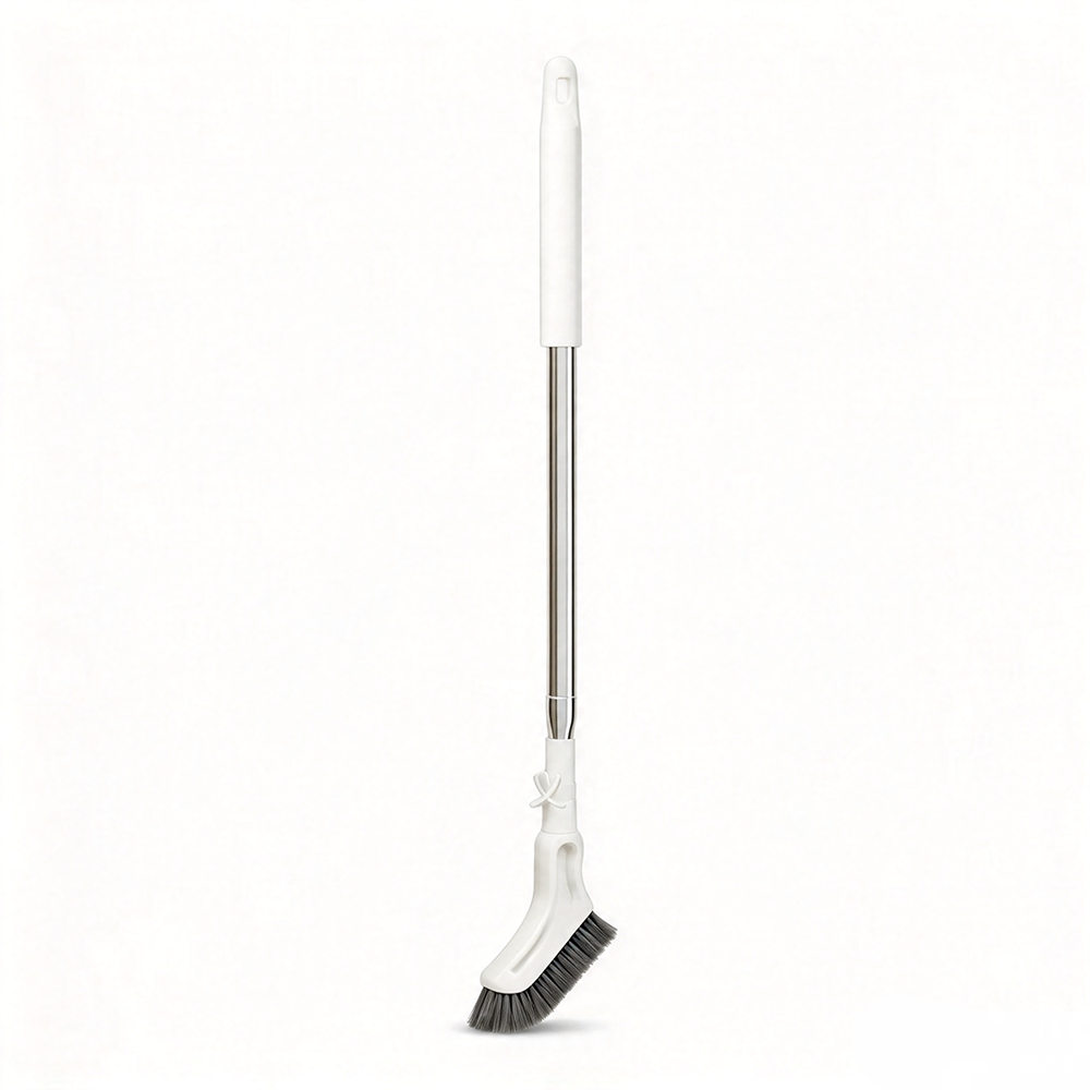 Brosse de nettoyage de sol multifonctionnelle à manche long extensible