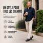 Mocassins en cuir faits main pour hommes, style milanais