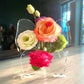 🦋 Vase papillon transparent – en plastique cristallin, avec une base stable. Parfait pour les fleurs, la décoration de table et les cadeaux ! ✨💐
