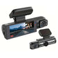 🚘 Offre à durée limitée ⏳ - Dashcam avec vue grand angle à 170° et double objectif, résolution 1080p