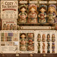 💕Offre spéciale : 50 % de réduction ❤️‍🔥Collection Tiny Worlds – Kits de patchwork à faire soi-même