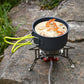 📢📢50 % DE RÉDUCTION !! ⏰Réchaud à gaz de camping – 5800 W, allumage piézoélectrique, résistant au vent 🔥