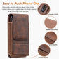 Porte-téléphone à ceinture avec fermeture magnétique – Étui robuste pour smartphone avec clip, passoir de ceinture et emplacement pour carte