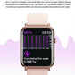 ✈️Livraison gratuite✈️Montre connectée pour femmes et hommes, tracker d'activité physique avec fonction d'appel, montre de fitness avec suivi du sommeil/100 sports/podomètre étanche IP68