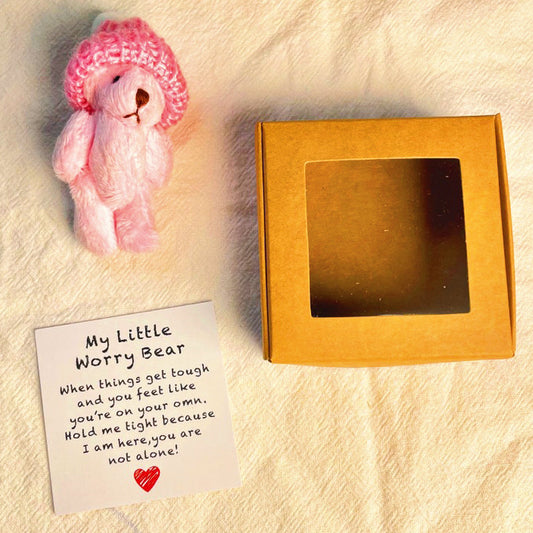 🎁Hot Sale ONLY £9.8 TODAY!!🧸✨Little Bear in Box, My Little Worry Bear
