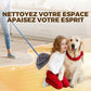 🧹🫧 Un tissu, multiples usages ! Ensemble de nettoyage universel pour balais et mops – Pouvoir antiboue, économie d’effort : magie garantie ✨
