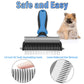 🐾 PROMO LIMITÉE 56% DE RÉDUCTION ! ✨ Brosse Démêlante pour Chats et Chiens – Professionnel, Double Face ✨