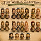 💕Offre spéciale : 50 % de réduction ❤️‍🔥Collection Tiny Worlds – Kits de patchwork à faire soi-même