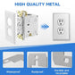 🛠️ -50% ! 🏠 Cales pour Plaques Murales – Métal de Précision – 10/30/50 Pièces – Comble les Espaces – Compatible Boîtiers UK Standard – Livraison UK Gratuite 🇬🇧