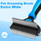 🐾 PROMO LIMITÉE 56% DE RÉDUCTION ! ✨ Brosse Démêlante pour Chats et Chiens – Professionnel, Double Face ✨