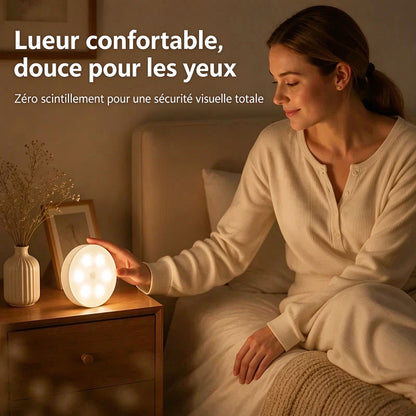 🎃Promo Halloween : 1 acheté = 1 offert 💡 Lampe de nuit rechargeable à détecteur de mouvement