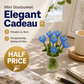 ⏳ VENTE FLASH ! ✨ Mini bouquet en verre | Cadeau élégant 🎀 | Hauteur env. 6 cm | MOITIÉ PRIX 🎉