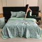 🛏Meilleures ventes 2026🔥Ensemble de draps floraux rafraîchissants et respirants, 4 pièces(🚀55% de réduction)