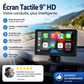 CarPlay AutoPlay Multimédia 9 pouces