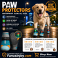 ✨️Superbe réduction de 50 % !🐕Indispensable pour les propriétaires d'animaux !🐶Protégez les pattes de votre animal de la saleté et évitez qu'il ne se perde !👟Chaussures pour chien en maille respirante avec design lumineux