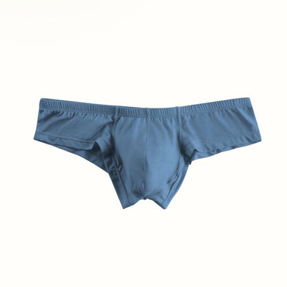 Slip Respirant à Taille Basse de Couleur Unie pour Homme