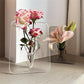🌹 50 % DE RÉDUCTION MAINTENANT ! 🖼️ Vase à fleurs transparent en forme de cadre photo – Fixation murale et gain de place – Design unique, parfait pour les fleurs séchées ou fraîches – Décoration élégante pour la maison ou le bureau ✨
