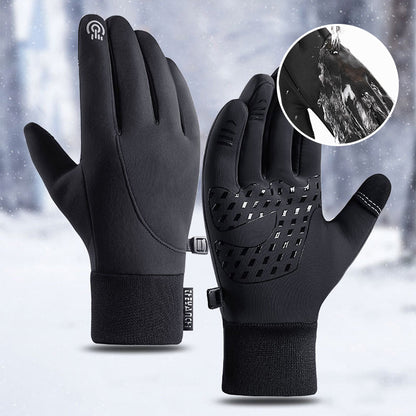 46% de Réduction – Gants Thermiques d'Hiver Tactiles, Coupe-Vent et Imperméables, Paume Antidérapante pour Vélo et Sport