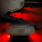 Tuyau d'échappement lumineux LED en fibre de carbone pour tuning automobile (résistant aux hautes températures)