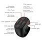 Télécommande Bluetooth sans fil du bout des doigts