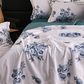 🛏Meilleures ventes 2026🔥Ensemble de draps floraux rafraîchissants et respirants, 4 pièces(🚀55% de réduction)