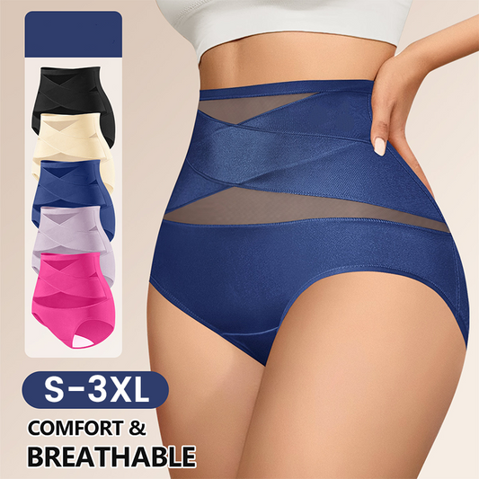 🌸Dernier jour – Achetez 1 obtenez 2 gratuit !✨ Pantalon moulant taille haute en grande taille avec effet gainant