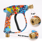 🔫 PROMO FLASH : 50% DE RÉDUCTION ! 🎨 Pistolet de Lavage Haute Pression (150 bar) – 5 Buses, Design Graffiti & Nettoyage Multifonction 🧼