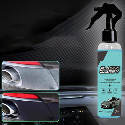 🚗 PROMO FLASH 50% DE RÉDUCTION ! ✨ Spray Restaurateur Plastique Voiture 200ml – Rend l‘Éclat, Protège & Nettoie Toutes Surfaces 🧽