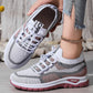 Chaussures de course décontractées à lacets pour femmes