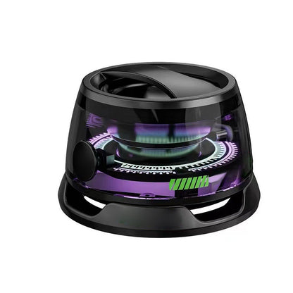 Ensemble d'enceintes Bluetooth compactes et magnétiques avec lumières LED