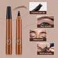 Crayon à sourcils 4-End Natural, Créez rapidement un maquillage de sourcils élégant